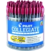 Promotional G2 Collegiate Tubs Smoke barrel, Burgundy Ink 72pc Tub 4302I-WHI-4302I