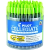 Promotional G2 Collegiate Tubs Smoke barrel, Lime Ink 72pc Tub 4302I-WHI-4302I