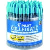 Promotional G2 Collegiate Tubs Smoke barrel, Turquoise Ink 72pc Tub 4302I-WHI-4302I