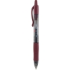 Promotional G2® Premium Gel Roller Pen (0.7mm) Smoke tinted barrel / Burgundy accents / Burgundy ink G27-BLP