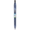Promotional B2P Bottle 2 Pen Gel Roller Pen - 4 Color Label Translucent blue barrel / Black accent / Black ink IB2P