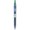 Promotional B2P Bottle 2 Pen Gel Roller Pen - 4 Color Label Translucent blue barrel / Green accent / Green ink IB2P
