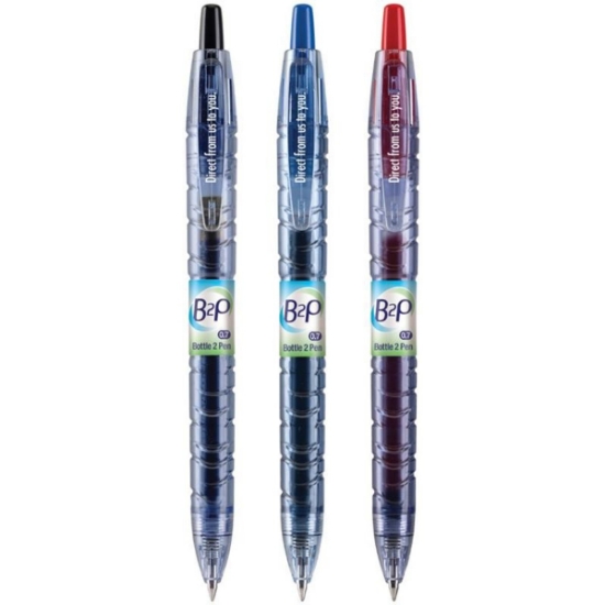 Custom B2P Bottle 2 Pen Gel Roller Pen - Clip Only with Logo IB2P-BC