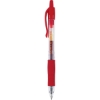 Promotional G2® Premium Gel Roller Pen (0.5mm) Clear barrel / Red accents / Red ink IG2-5