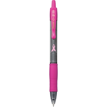 Custom G2® Premium Gel Roller Pen - Breast Cancer Awareness (0.7mm) with Logo IG2-7 BCA