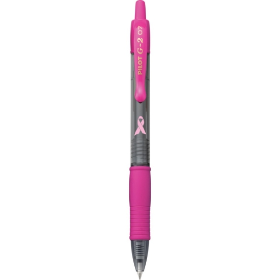 Custom G2® Premium Gel Roller Pen - Breast Cancer Awareness (0.7mm) with Logo IG2-7 BCA