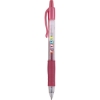 Promotional G2 Metallics® Gel Ink Pen Clear barrel / Pink metallic accents / Pink metallic ink IG2M
