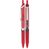 Promotional Precise® V5 Retractable Premium Rolling Ball Pen (0.5mm) Red barrel / Silver accent / Red ink IPV5R