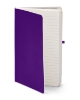 Soft Cover Journal Notebook 5.25" X 8.25" - Campus Purple side view 