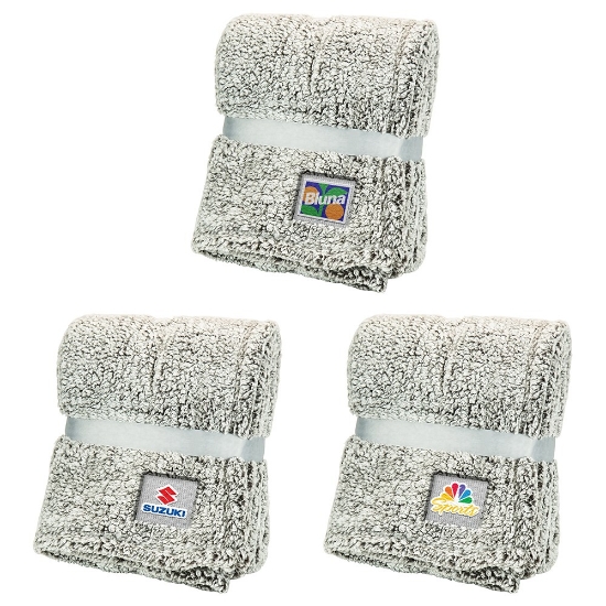 Iced Sherpa Blanket