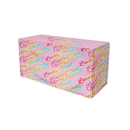 IMPORT 4' Fitted Open-Back Full-Color Table Throw