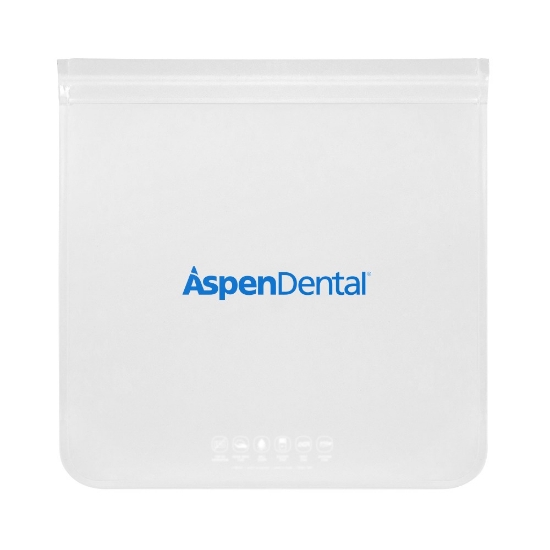 IMPORT Large Reusable Resealable Frosted Vinyl Storage Bag