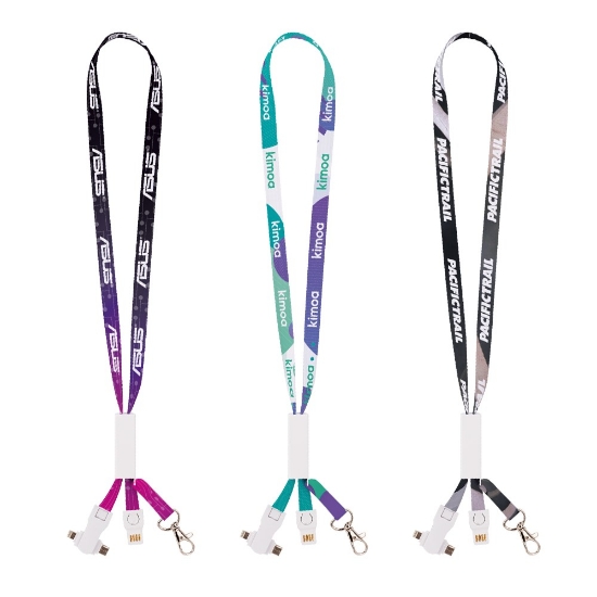 IMPORT 3-in-1 Charging Lanyard