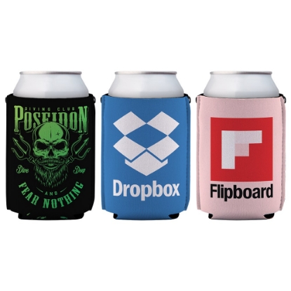 IMPORT ZipSip® Dye-Sublimated Magnetic Neoprene Can Cooler