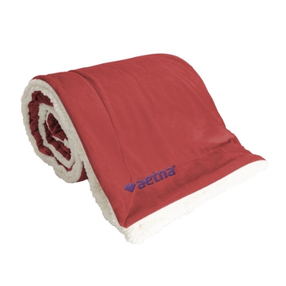 Oversized Mink Sherpa Blanket