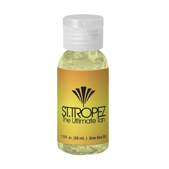 1 oz. Aloe Gel in Clear Round Bottle