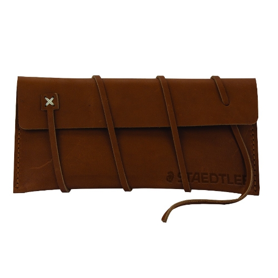 Cohen Amenities Pouch - Tan/White