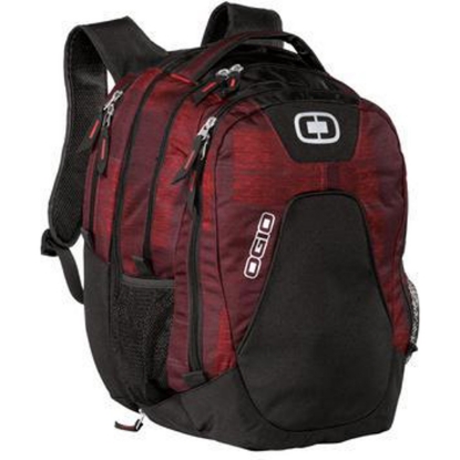 Custom OGIO - Juggernaut Pack. Red/Charcoal Gray
