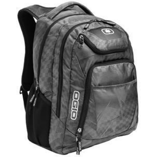 Custom OGIO Excelsior Pack. Black/Silver