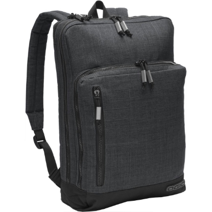 Custom OGIO Sly Pack. Heather Grey
