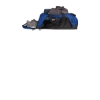 Custom OGIO Transition Duffel. Electric Blue/Black