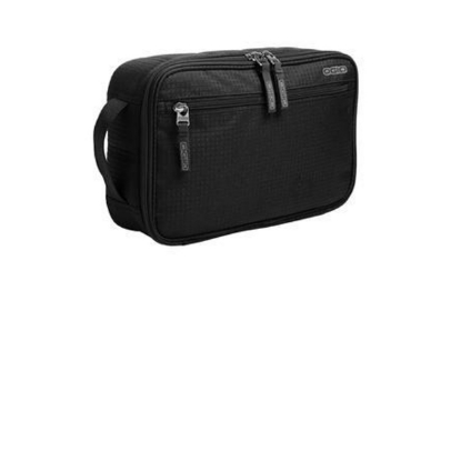 Custom OGIO Shadow Travel Kit. Black