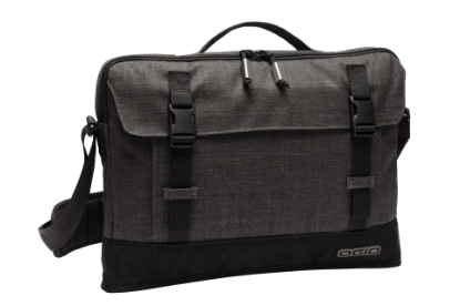 Custom OGIO Apex 15 Slim Case. Heather Grey